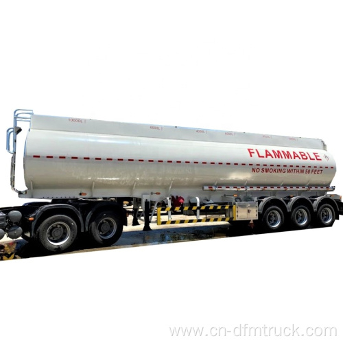 Oil transport tank semi trailer fuel delivery tankers